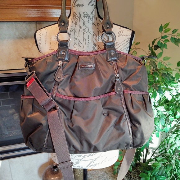 Storksak Handbags - Storksak Diaper Bag with Cross Shoulder St…